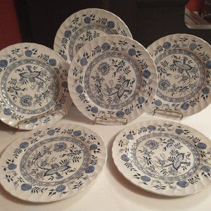 GU Old Vienna Ironstone Wood & Sons dinner plates set of 6...... Not for Sale